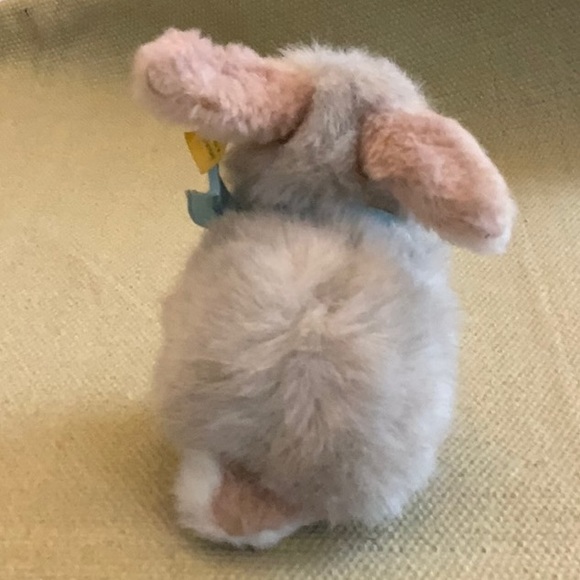 Steiff Vintage Germany Mini- Rabbit with Tag- 5”- Mohair - Picture 4 of 8